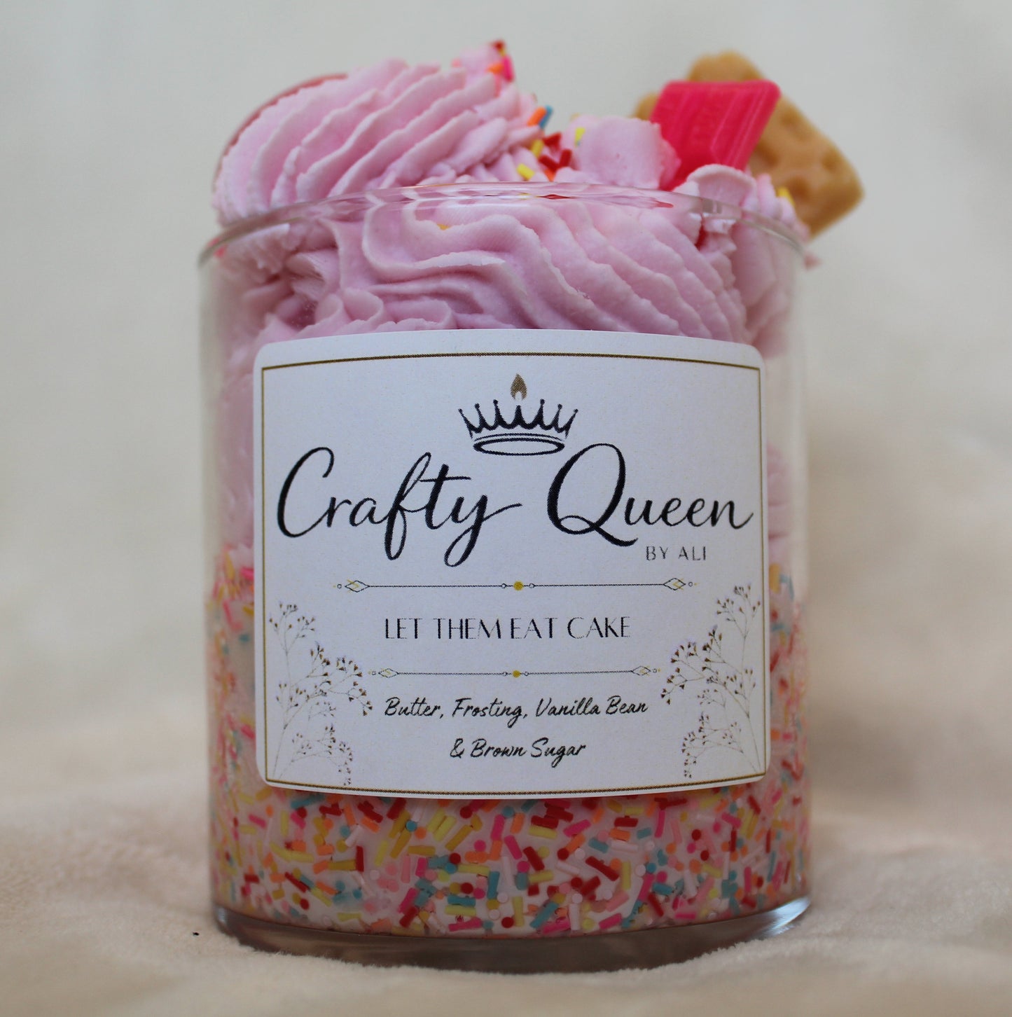 Let Them Eat Cake Candle